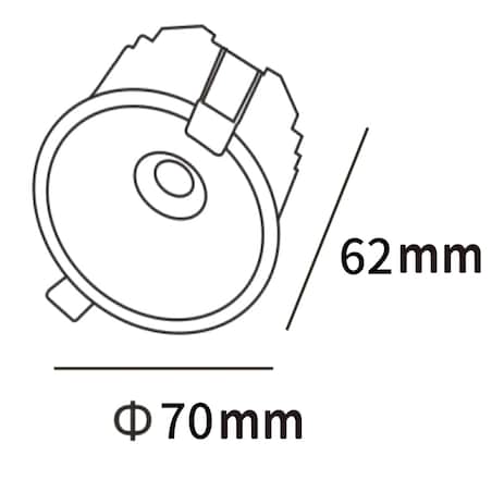 Oprawa podtynkowa Light Prestige Zyra biały LED CCT 3000K/4000K/6000K (regulowana) 1 szt.