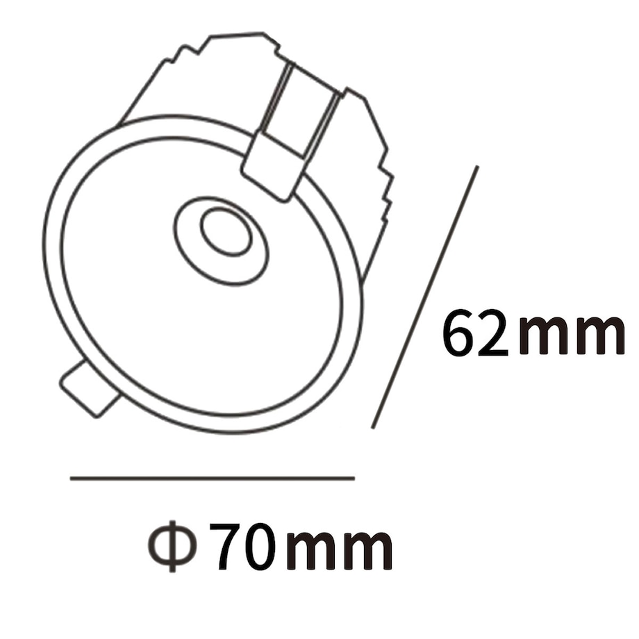 Oprawa podtynkowa Light Prestige Zyra biały LED CCT 3000K/4000K/6000K (regulowana) 1 szt.