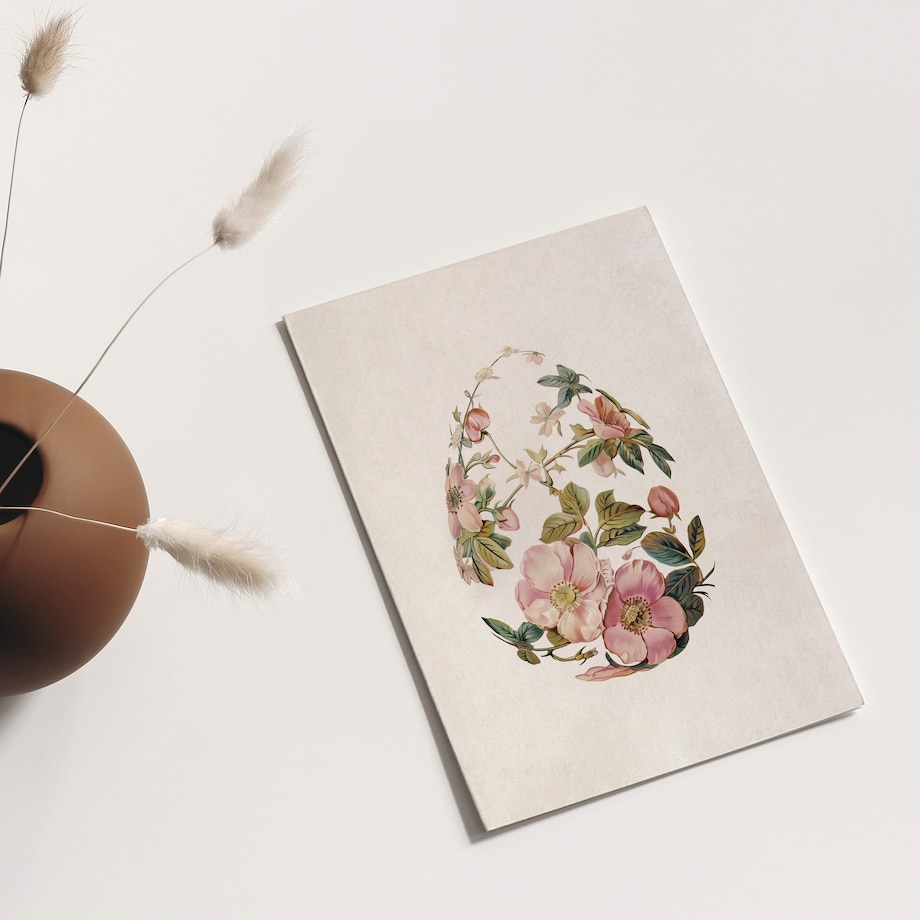 Plakat Kwiecista Pisanka #1 30x40cm