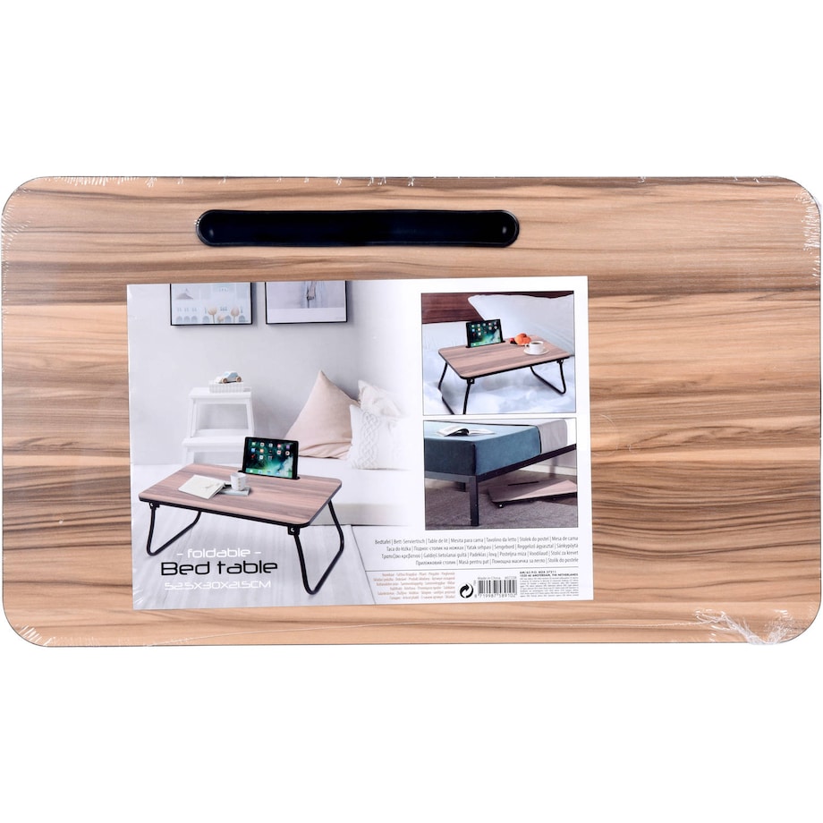 Stolik pod tablet do łóżka, składany, 52 x 30 cm