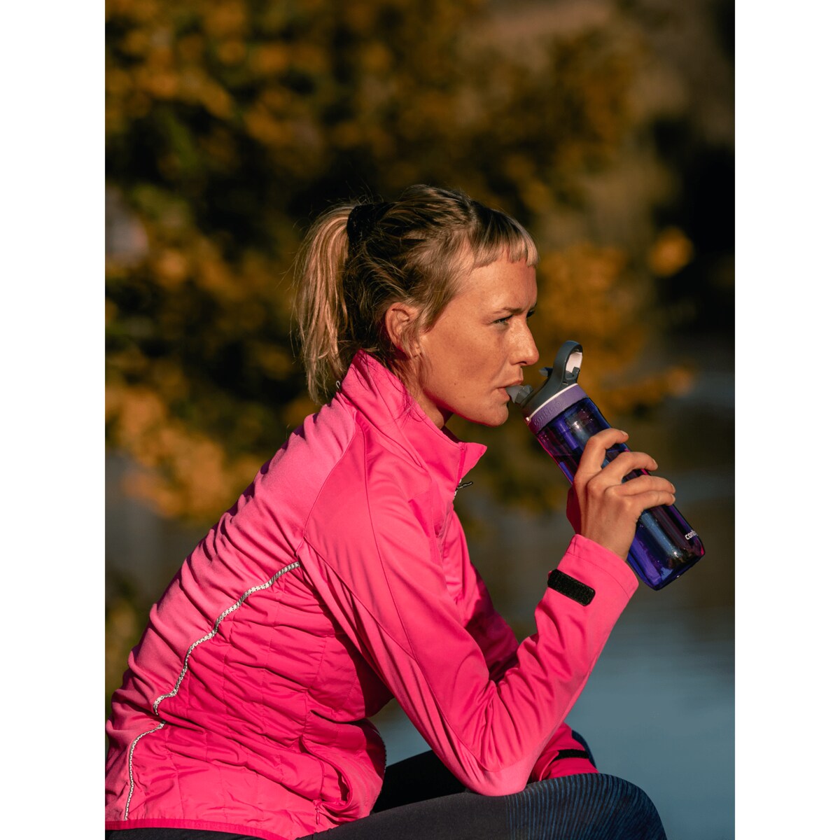 Butelka na wodę Contigo Ashland 720ml - Grapevine