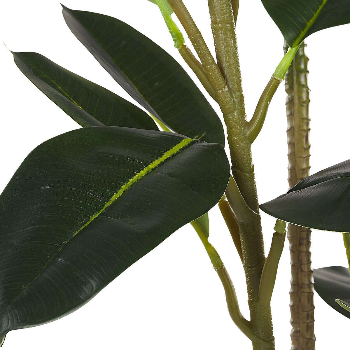 Sztuczna roślina FICUS ELASTICA 134 cm Zielony
