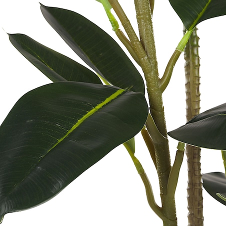 Sztuczna roślina FICUS ELASTICA 134 cm Zielony