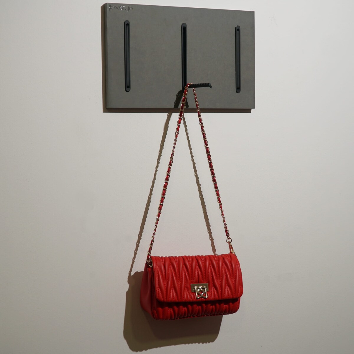 Wieszak na Ubrania Szary 25x40cm na kurtki