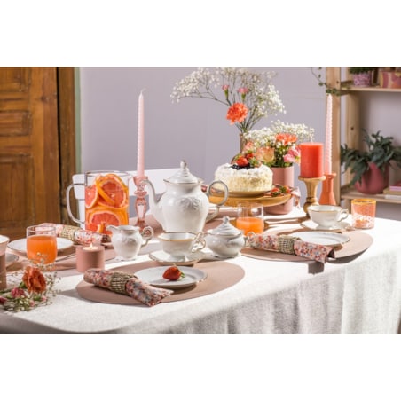 Garnitur do kawy dla 12 osób 39 el. Fryderyka Ivory 3617