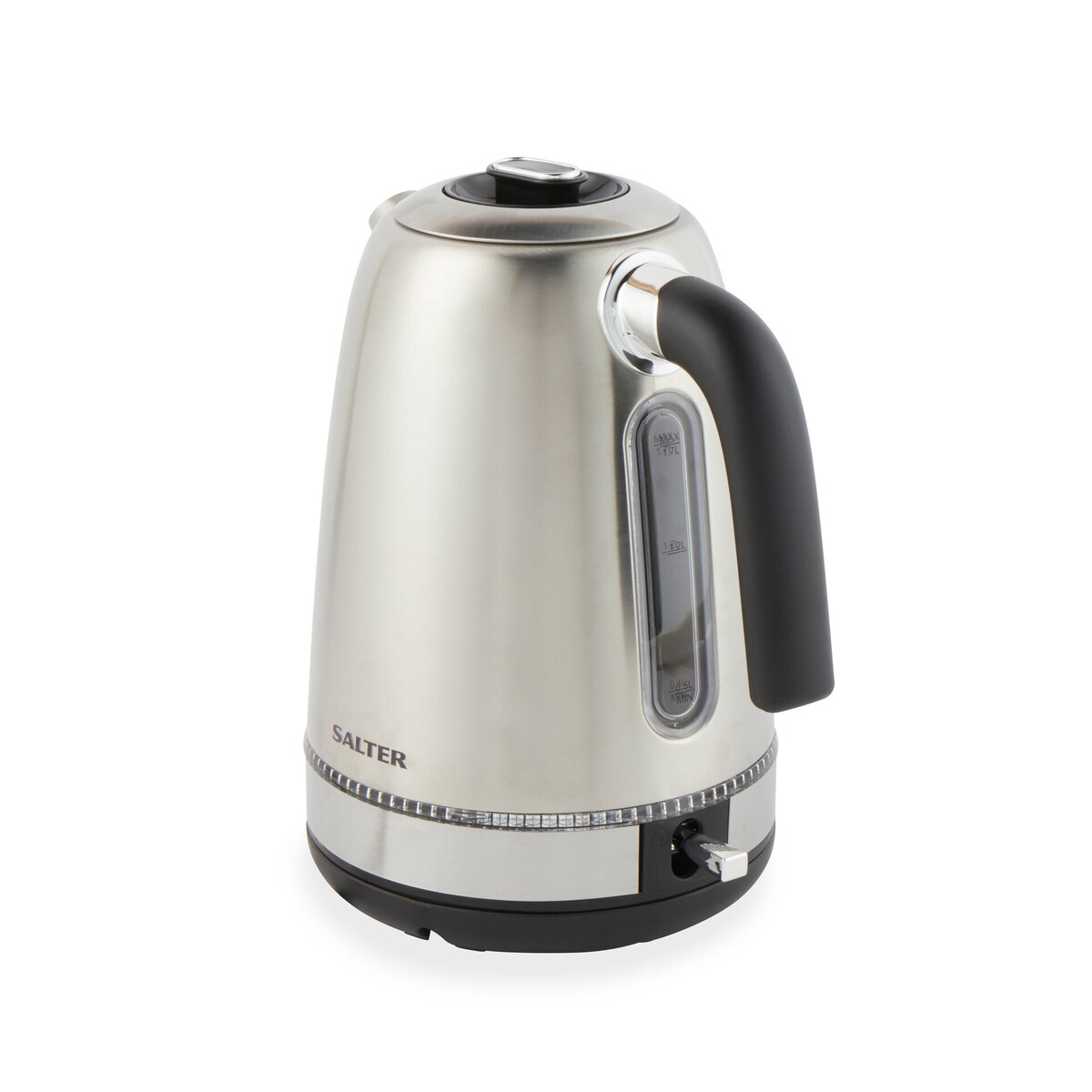 Czajnik srebrny elektryczny 3000 W SALTER, 1,7 l