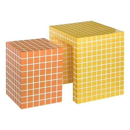 Stolik kawowy z MDF, 2 sztuki, Betsy