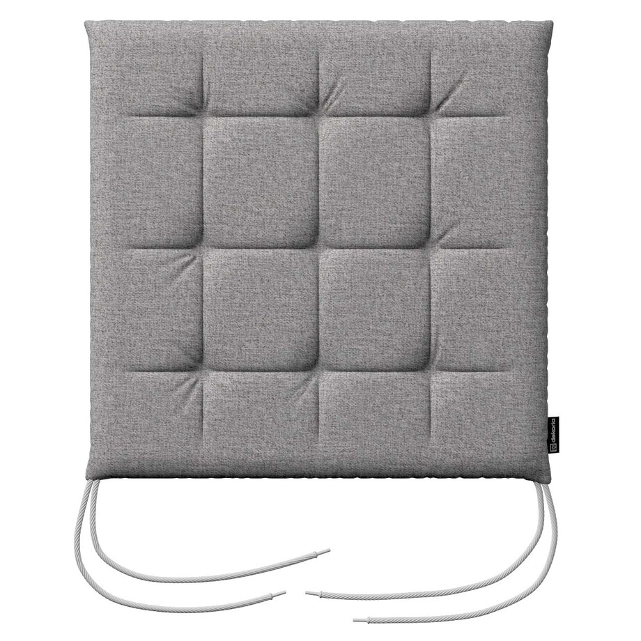 Poduszka na krzesło Karol, szary, 40 x 40 x 3,5 cm, Edinburgh