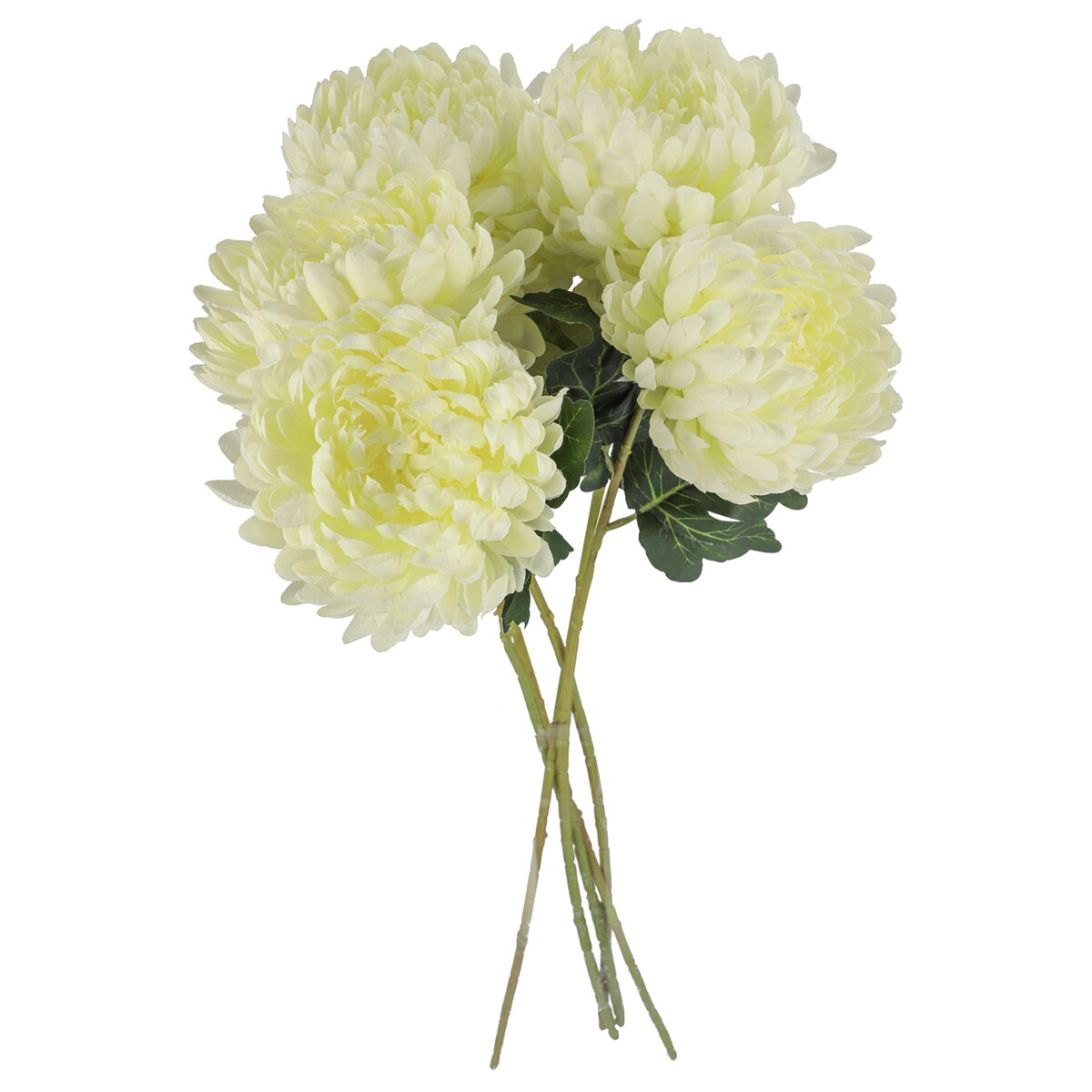 Sztuczne Kwiaty Sztuczna Chryzantema 70 Cm Biała Jak Żywa Ozdoba Wiosna