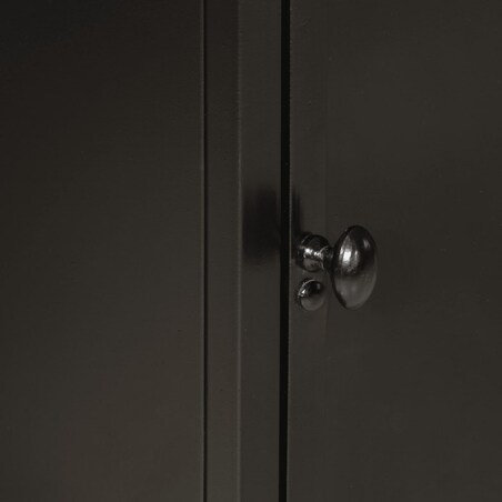 vidaXL Szafka łazienkowa, 40x30x60 cm, żelazo i lite drewno mango