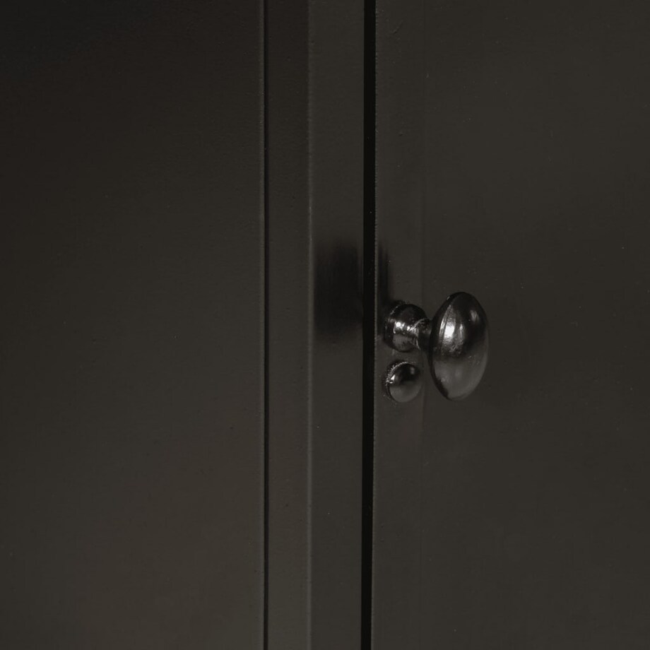 vidaXL Szafka łazienkowa, 40x30x60 cm, żelazo i lite drewno mango