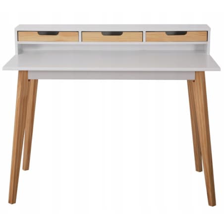 BIURKO ELEGANCKIE do gabinetu biura SZUFLADY NOWOCZESNE DUŻE komputerowe