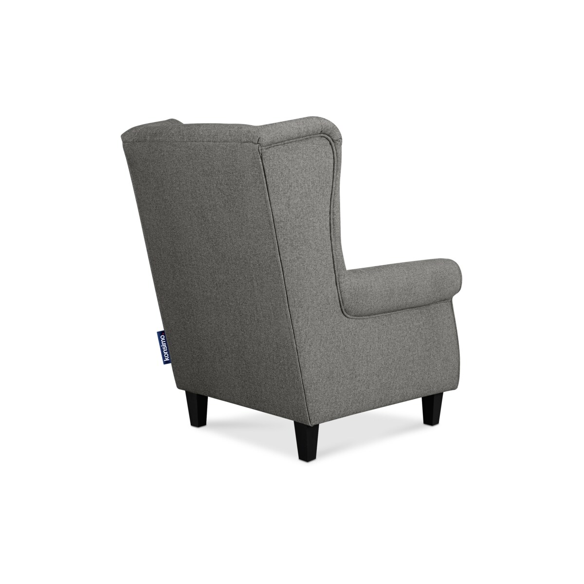 KONSIMO MILES Fotel, kolor szary