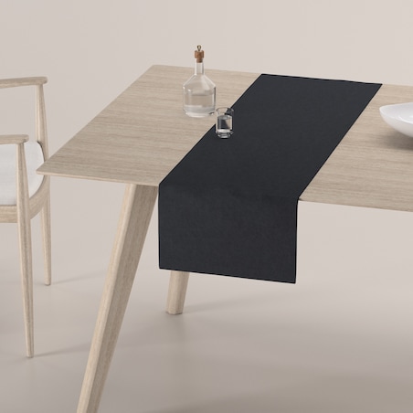 Bieżnik prostokątny 40x130 czarny