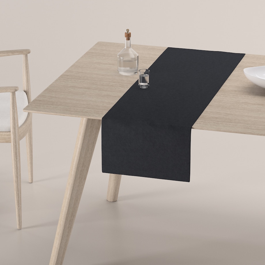 Bieżnik prostokątny 40x130 czarny