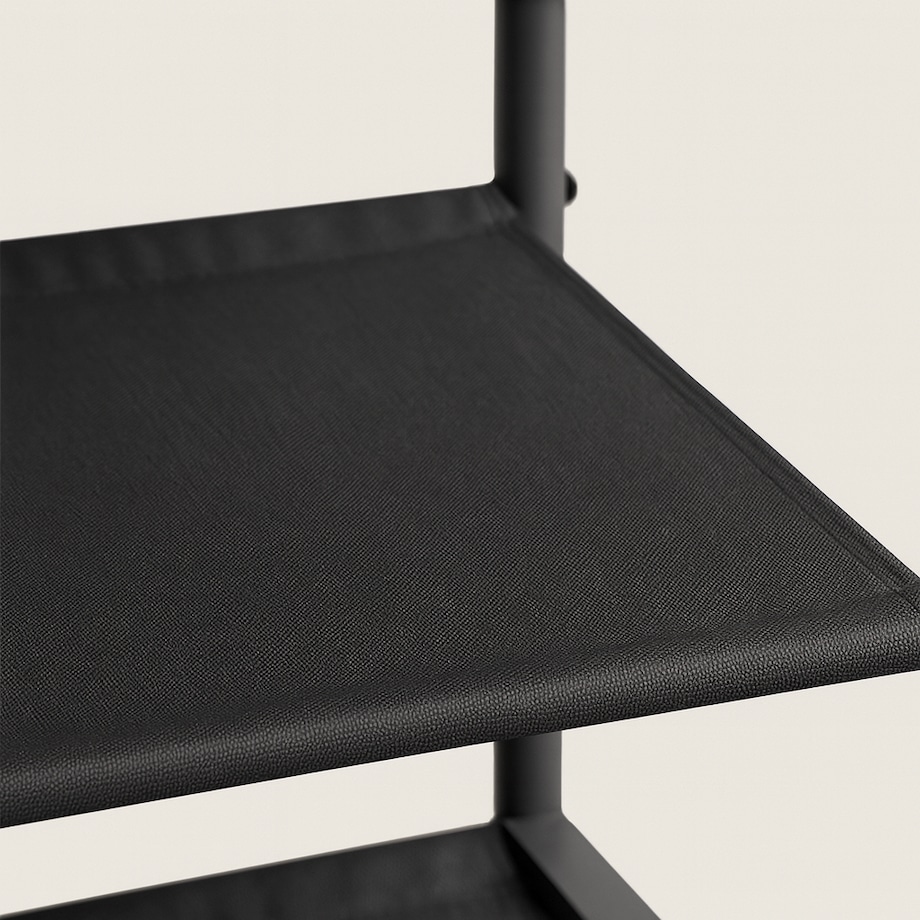 Wieszak Stojak Na Ubrania nowoczesny styl, dąb artisan, czarny