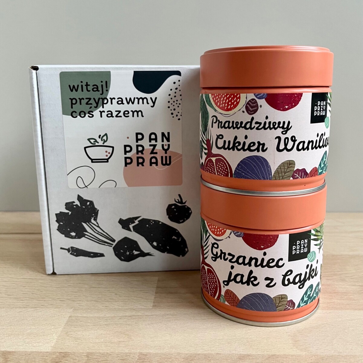 Zestaw Grzaniec i Wanilia CUKIER TRZCINOWY