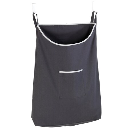 Torba na pranie, ubrania CANGURO GREY, zawieszana na drzwi, WENKO