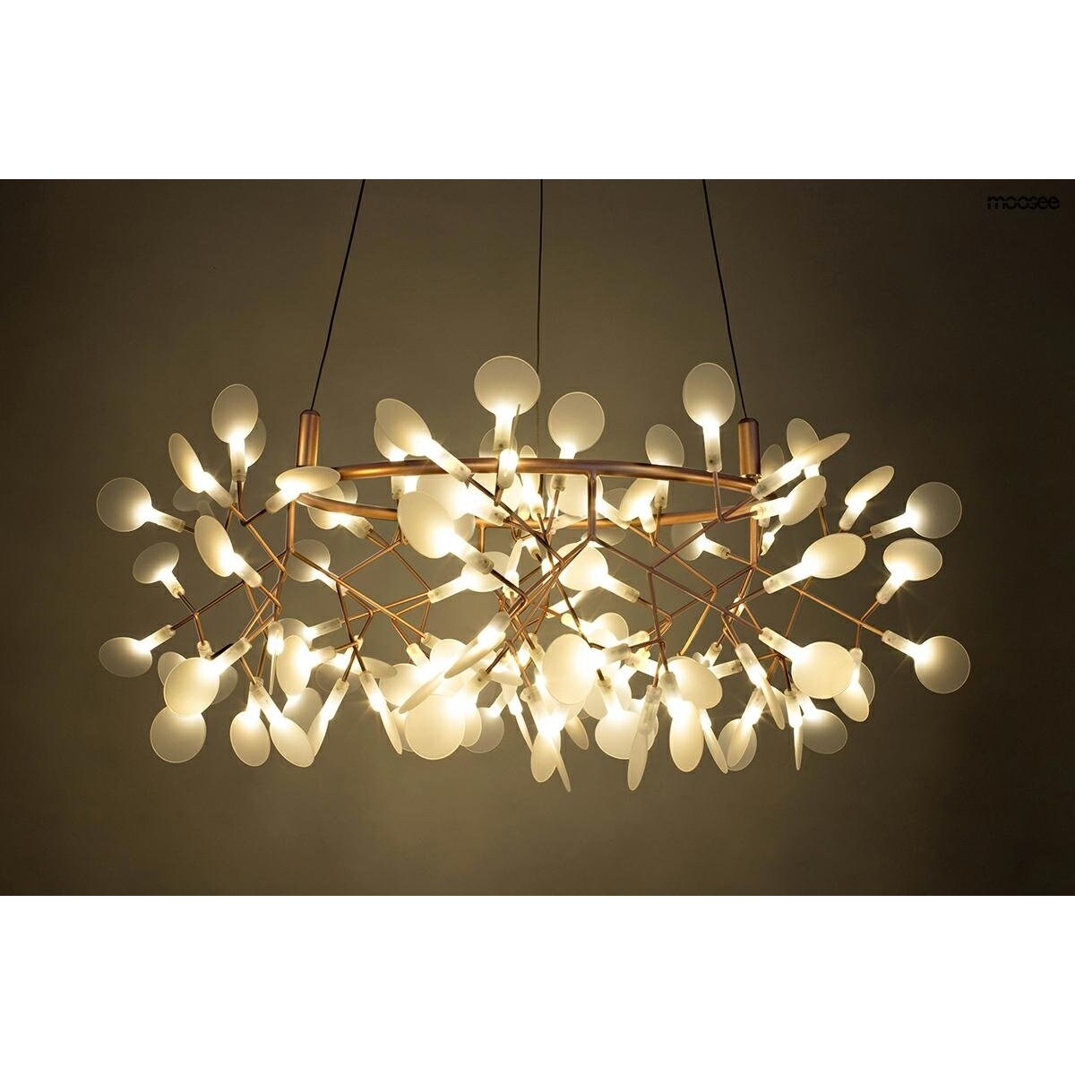 Lampa wisząca Flora MSE010100207 LED 32,4W miedziana | home&you