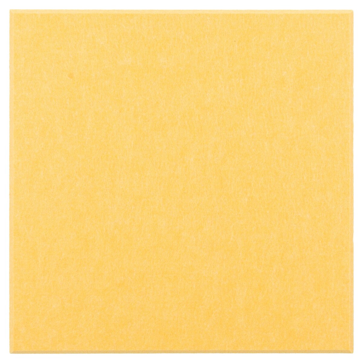 Zestaw 2 szt panel filcowy Felly 40x40 cm płytka kwadrat gładki żółty