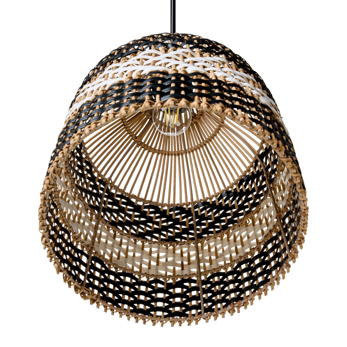 Lampa wisząca TURABO Rattan Kolorowy