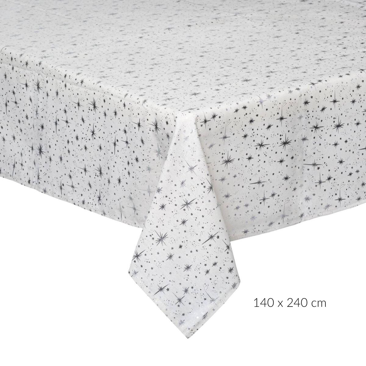 Obrus ze świątecznym nadrukiem, poliester