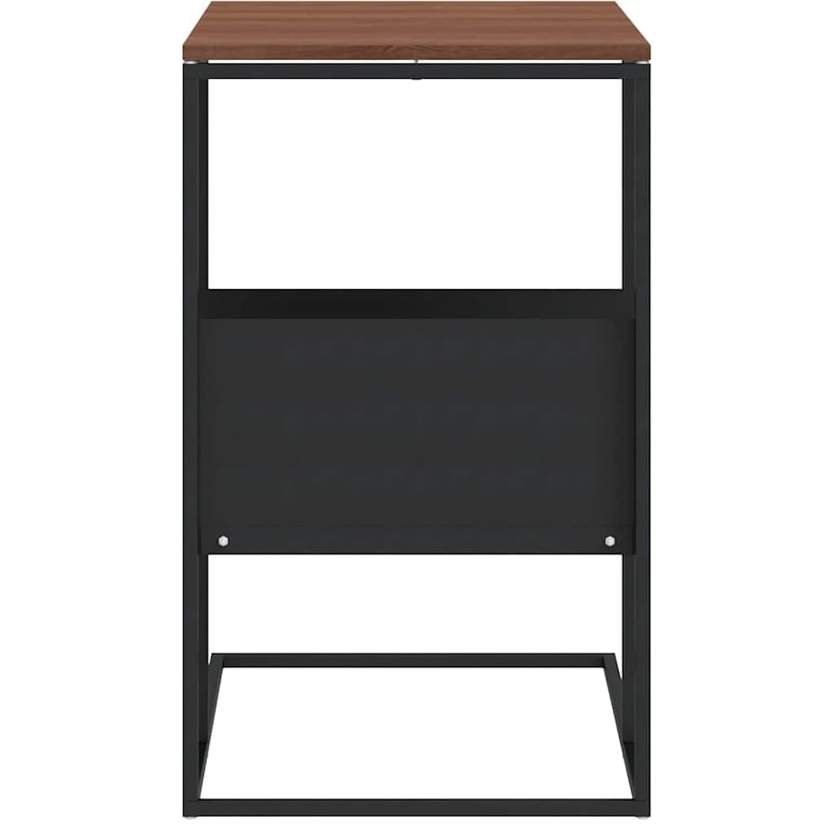 vidaXL Stolik boczny, czarny, 55x36x59,5 cm, materiał drewnopochodny