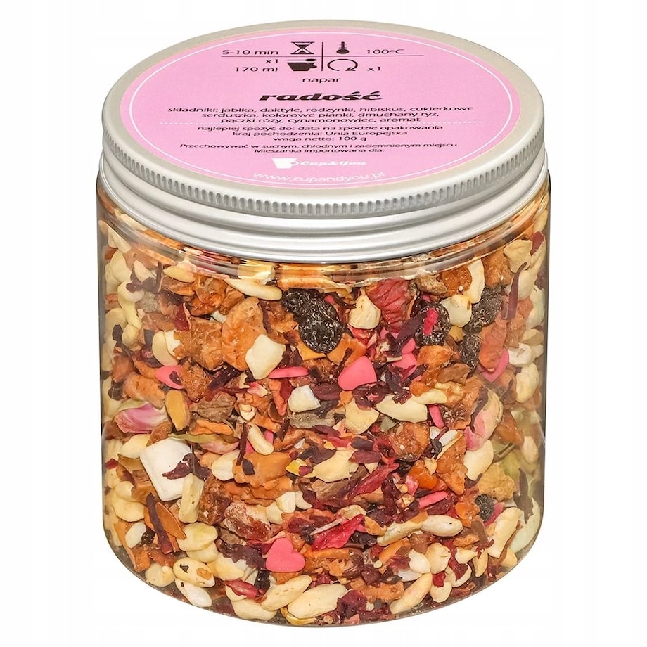 DUŻY ZESTAW PREZENTOWY NA DZIEŃ MATKI URODZINY - ŚWIECA SOJOWA KUBEK HERBATA SYPANA KAWA SMAKOWA ZAPARZACZ - PREZENT UPOMINEK DLA MAMY TEŚCIOWEJ