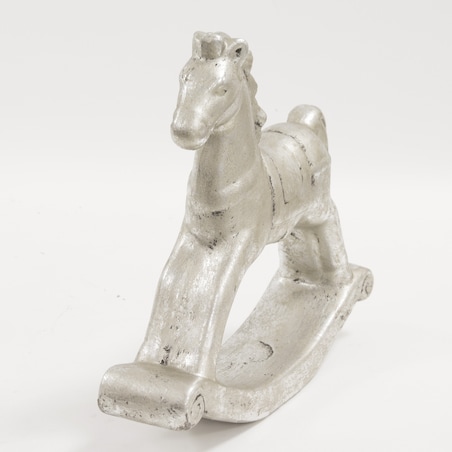 Figurka - koń na biegunach 27,5x29,5 cm HYNDER