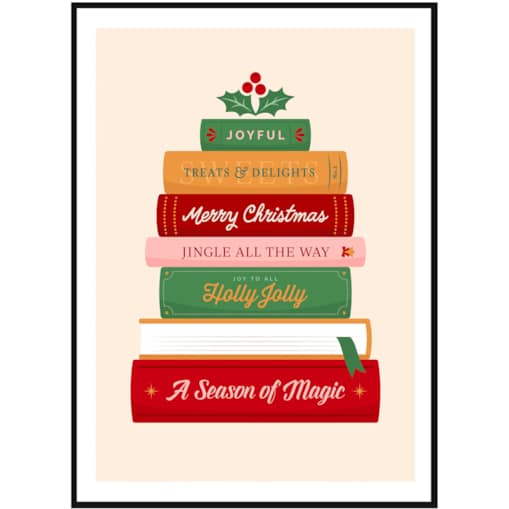 Poster Story, Plakat, Obraz - Świąteczna Ilustracja, wymiary 21 x 30 cm