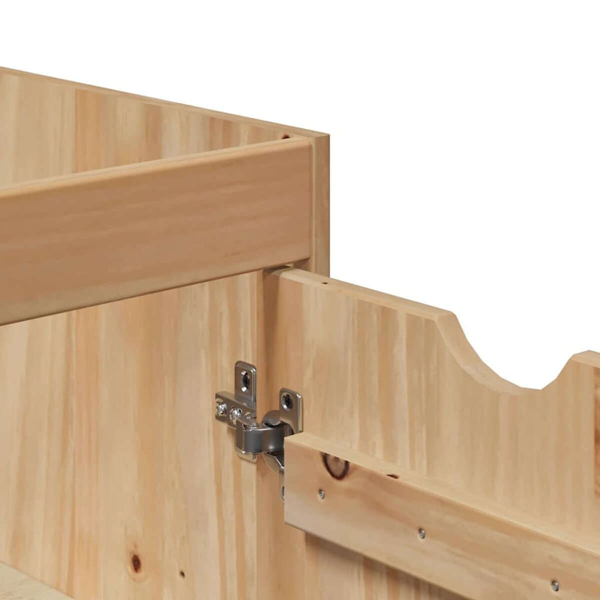 vidaXL Szafka pod umywalkę OTTA, 59x40x80 cm, lite drewno sosnowe