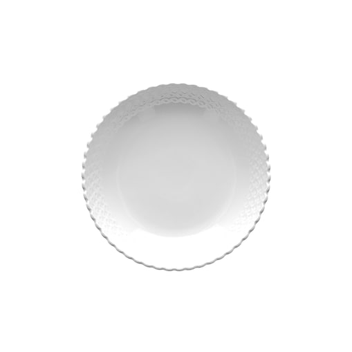 Zestaw 6 talerzy do zupy Momenti - Biały, 24 cm