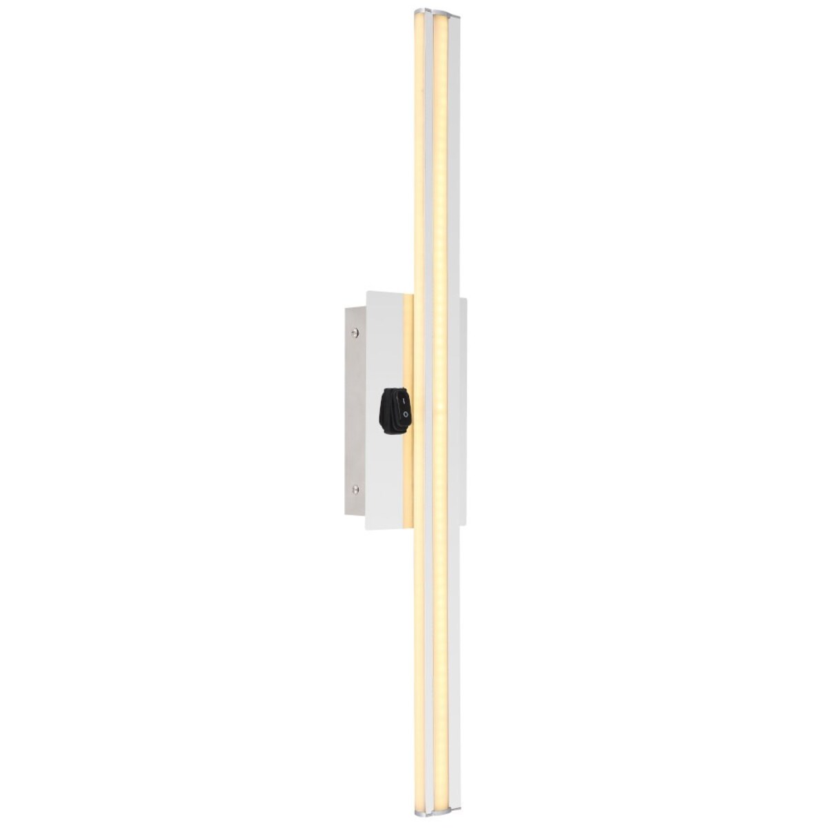 Listwa LAMPA ścienna VIGGO 41499C Globo łazienkowy kinkiet LED 18W 3000K metalowy IP44 chrom
