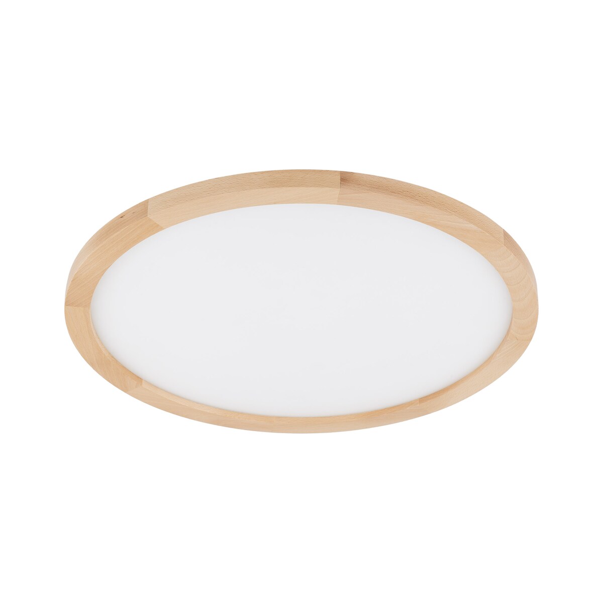 Plafon LED 45W TK Lighting AQUA WOOD BUK 18008 IP54 biały z drewnem 52,5 cm do kuchni i salonu