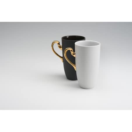 Kubek 450 ml NECTAR white gold CD37