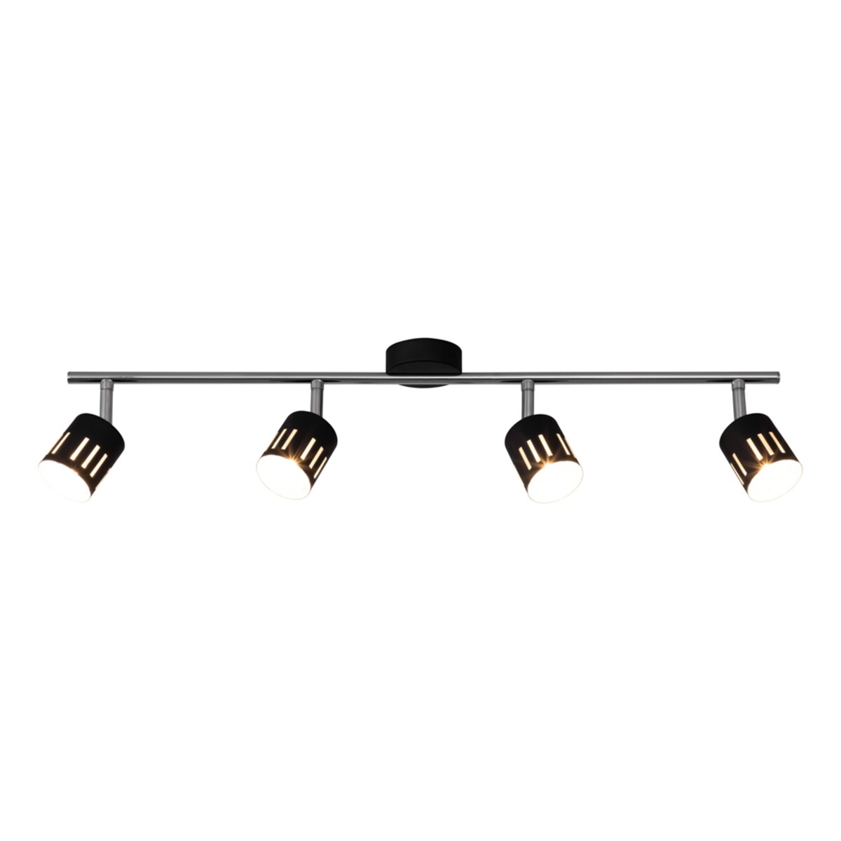 Lampa Sufitowa BRITOP Lighting 4xG9 28W Połączenie Chromu i Czerni w Klasycznym Stylu, Polski Producent, 1 szt.