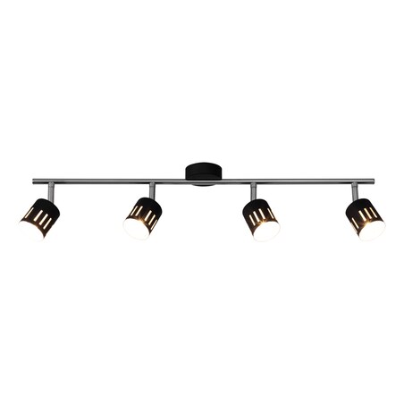 Lampa Sufitowa BRITOP Lighting 4xG9 28W Połączenie Chromu i Czerni w Klasycznym Stylu, Polski Producent, 1 szt.