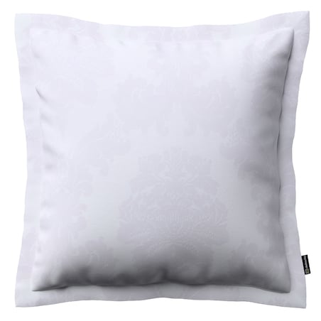 Poszewka Mona na poduszkę 45x45 liście akantu na białym tle