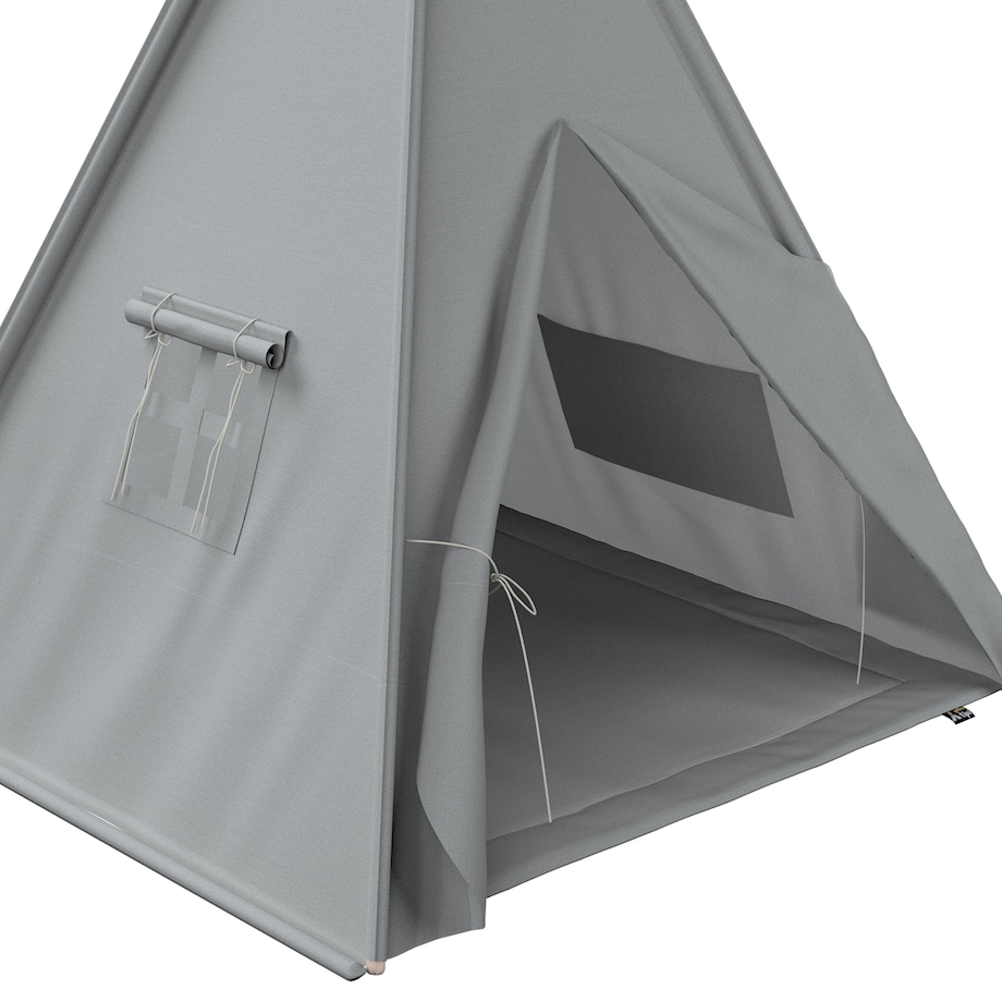 Mata do tipi, szary, 110x110, Happiness