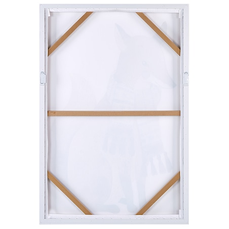 Obraz na płótnie MUCCIA 63 x 99 cm Motyw zwierzęcy Brązowy