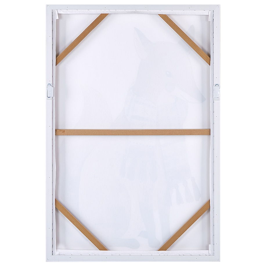 Obraz na płótnie MUCCIA 63 x 99 cm Motyw zwierzęcy Brązowy