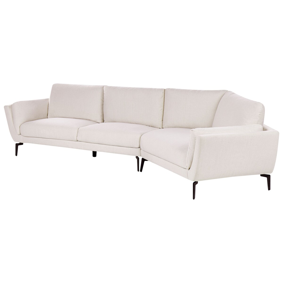 Sofa 3-osobowa jasnobeżowa KANSSELI