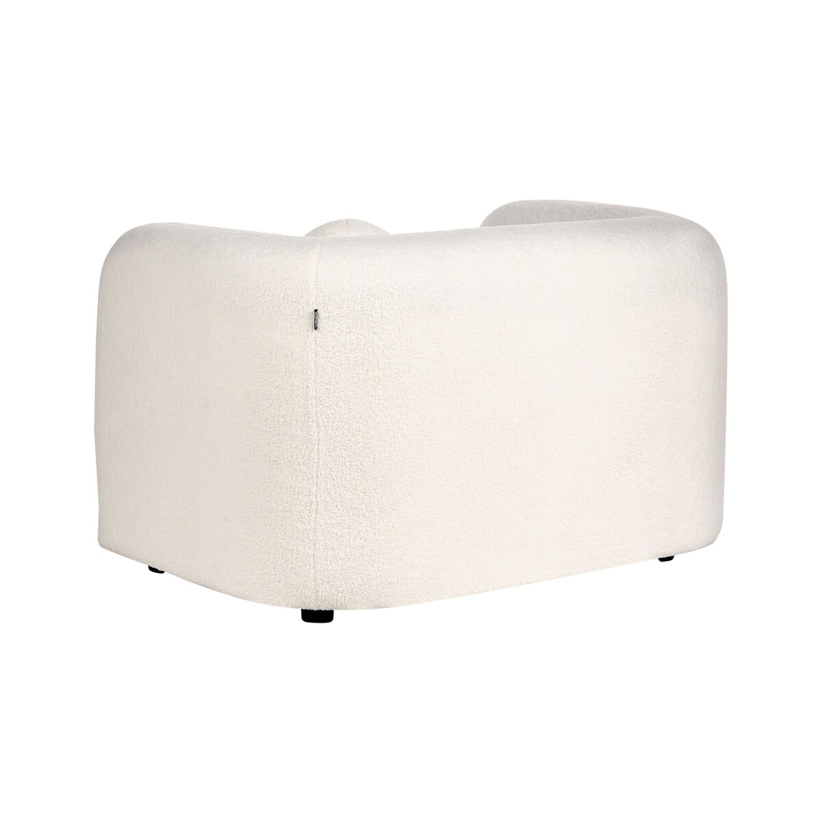 Fotel LEIREN Boucle Biały