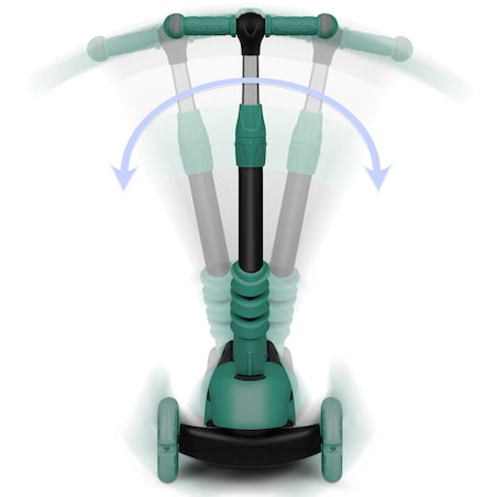 Hulajnoga trójkołowa dla dzieci balansowa 3w1 led Ricokids
