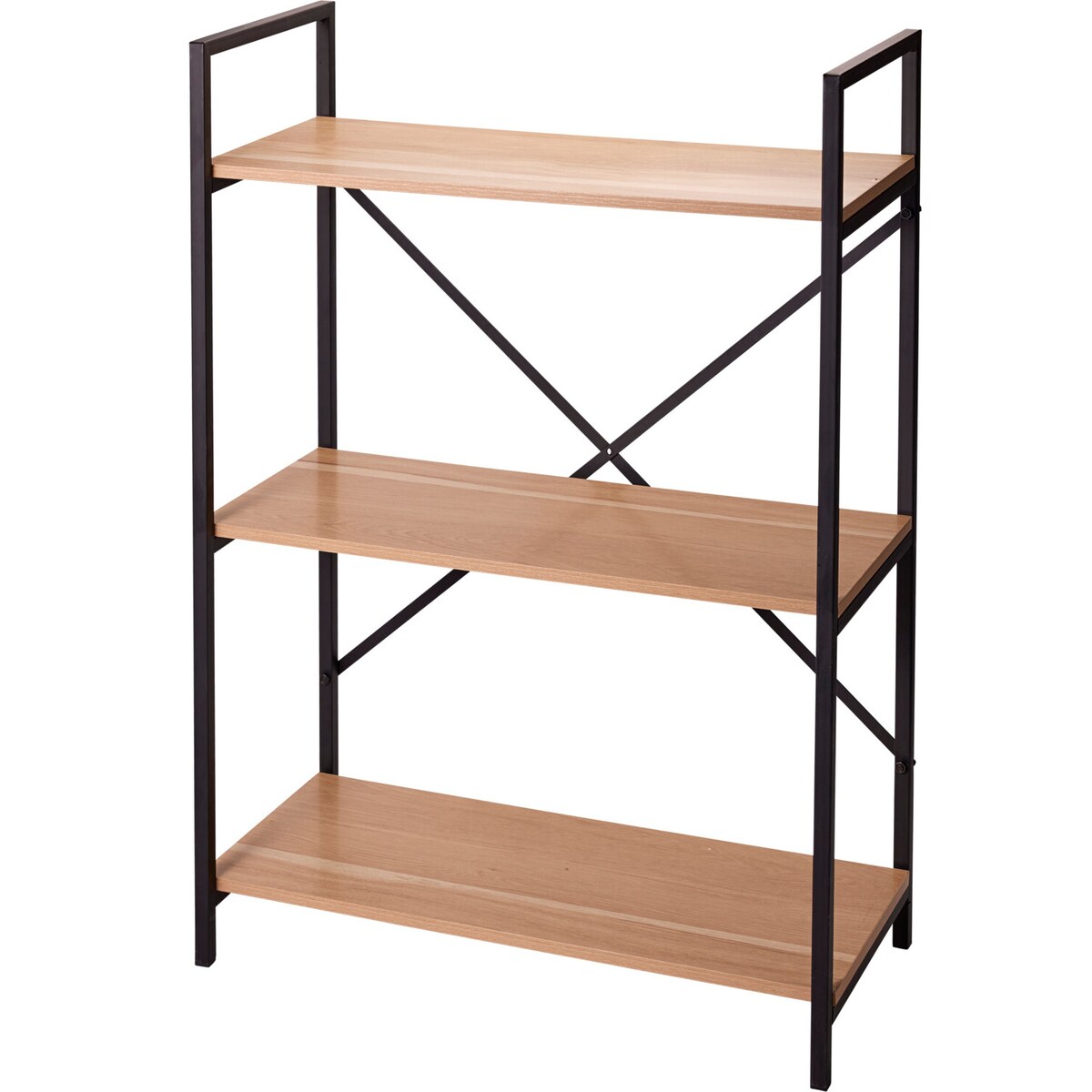 Metalowy regał CORN, 3-poziomowy, 60 x 28 x 84 cm