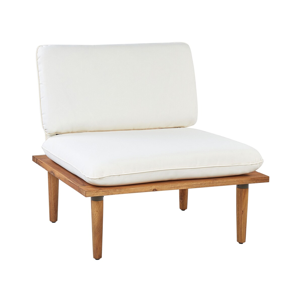 Zestaw wypoczynkowy 2-osobowa Drewno akacjowe (certyfikat FSC®) Złamana biel FRASCATI