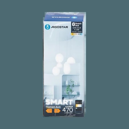 inteligentna żarówka bluetooth mesh st64 4.9w rgbw