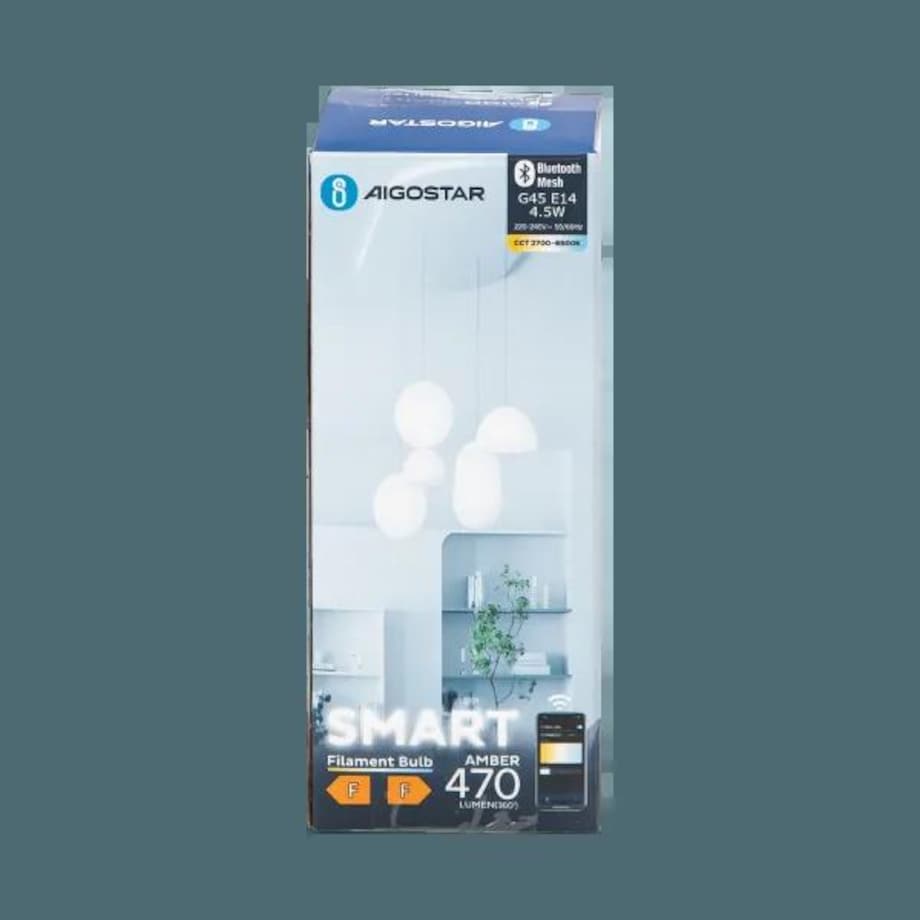 inteligentna żarówka bluetooth mesh st64 4.9w rgbw