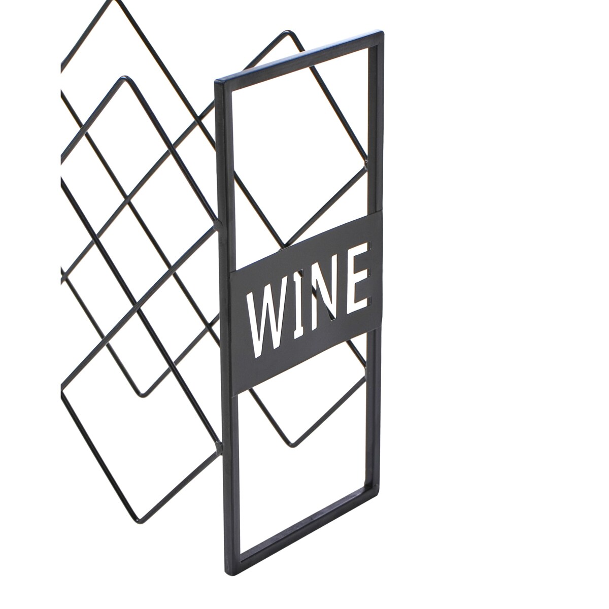 Stojak na wino BALLYBAY Czarny