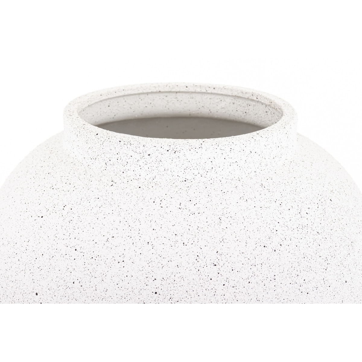 Wazon ceramiczny 37x21x21 cm MIAMI biały